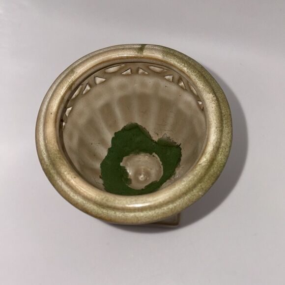 Small urn vase stoneware 5” - Picture 4 of 5